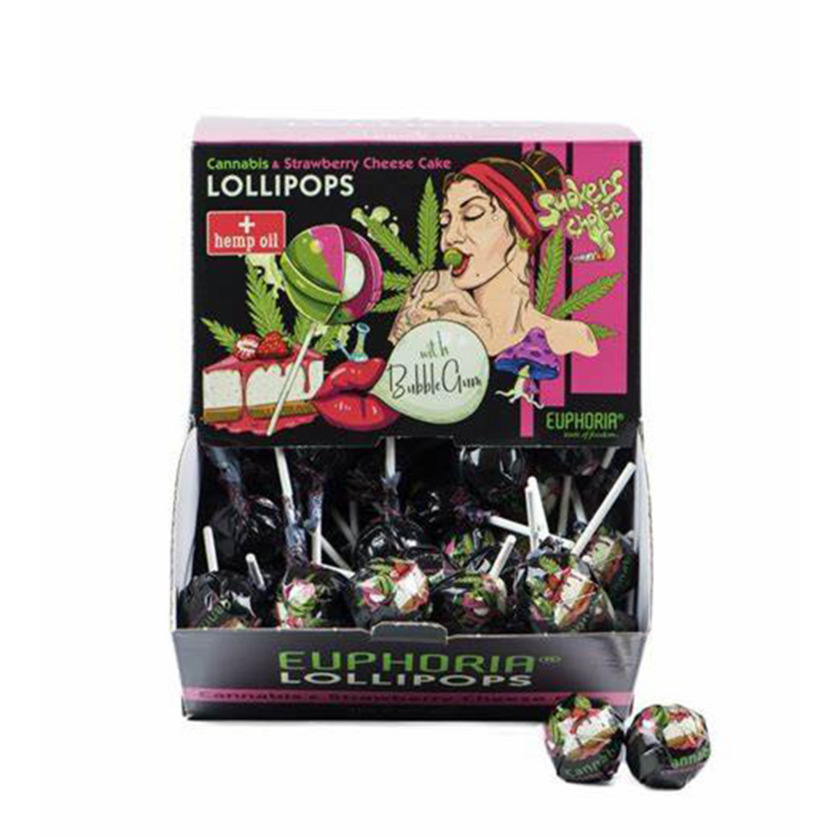 Euphoria Lollipop Cannabis & Strawberry Cheese Cake – Gilchrist