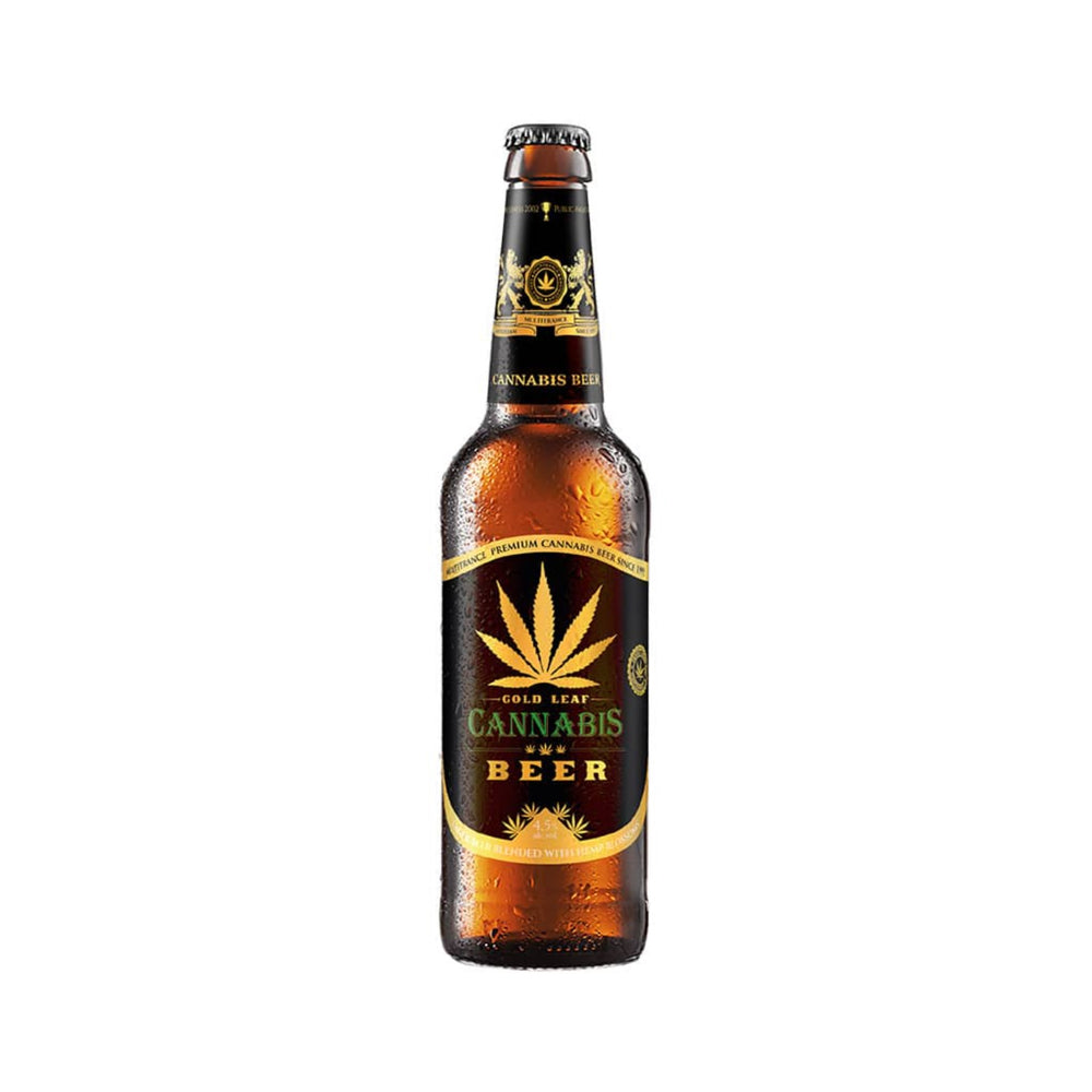 Multitrance Gold Leaf Cannabis Beer 4.5% 330ml