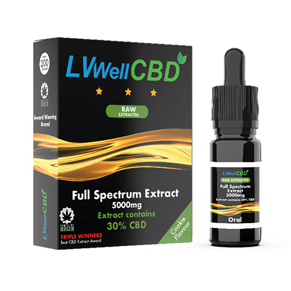 LVWell CBD 5000mg Oil - 10ml