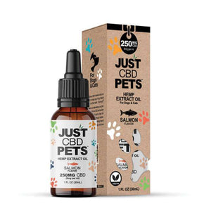 
                  
                    JUSTCBD OIL FOR PETS 30ML – SALMON (250mg)
                  
                