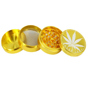 
                  
                    4-PART GOLD METAL LEAF GRINDER
                  
                