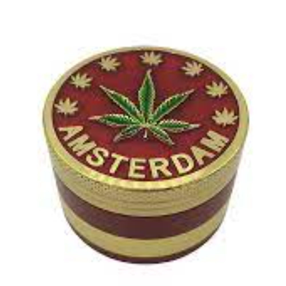 
                  
                    4-PART AMSTERDAM LEAF METAL GRINDER
                  
                