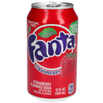 Fanta Strawberry Soda Cans 355ml