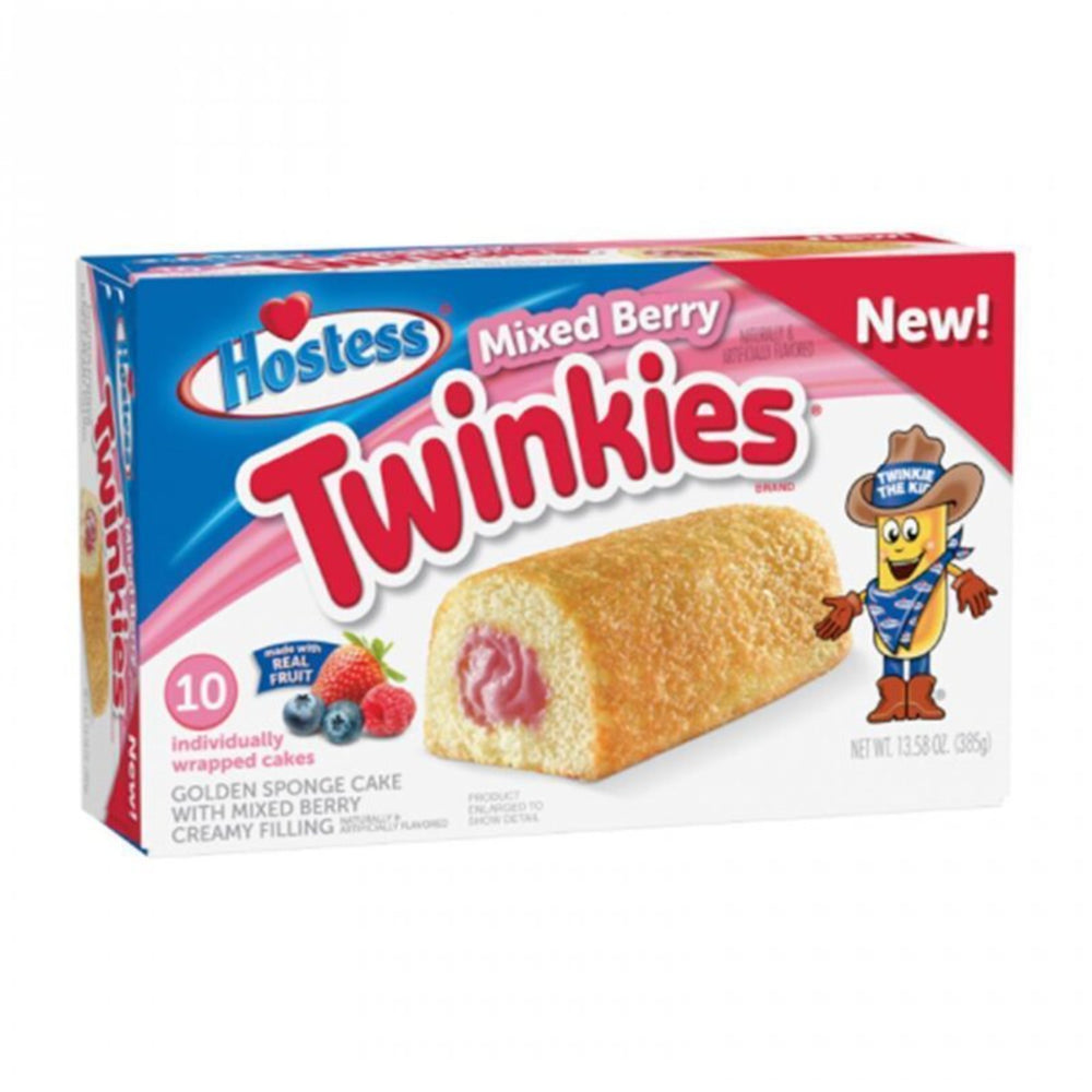 Hostess Twinkies Mixed Berry x10